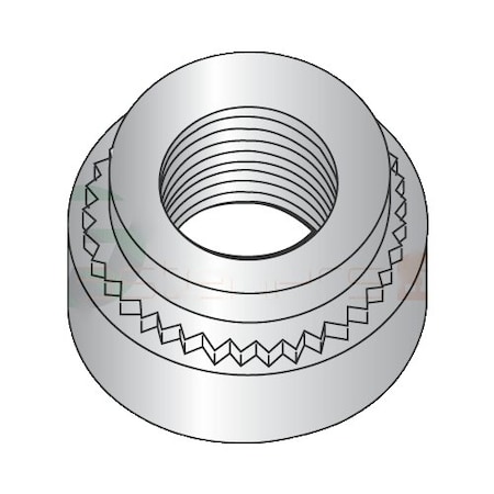 6-32-3 Self Clinching Nuts/303 Stainless Steel/Shank Height: .087/Sheet Thickness: .091 , 5000PK